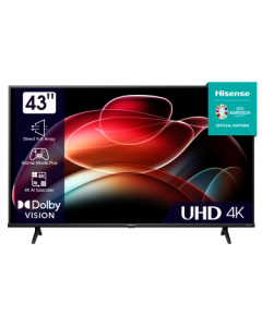 טלוויזיה חכמה Hisense 43" 43A6K