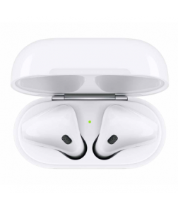 אוזניות אלחוטיות Airpods 2 with Charging Case