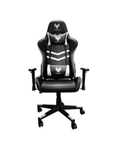 כסא גיימינג SPARKFOX GC65C - שחור/לבן